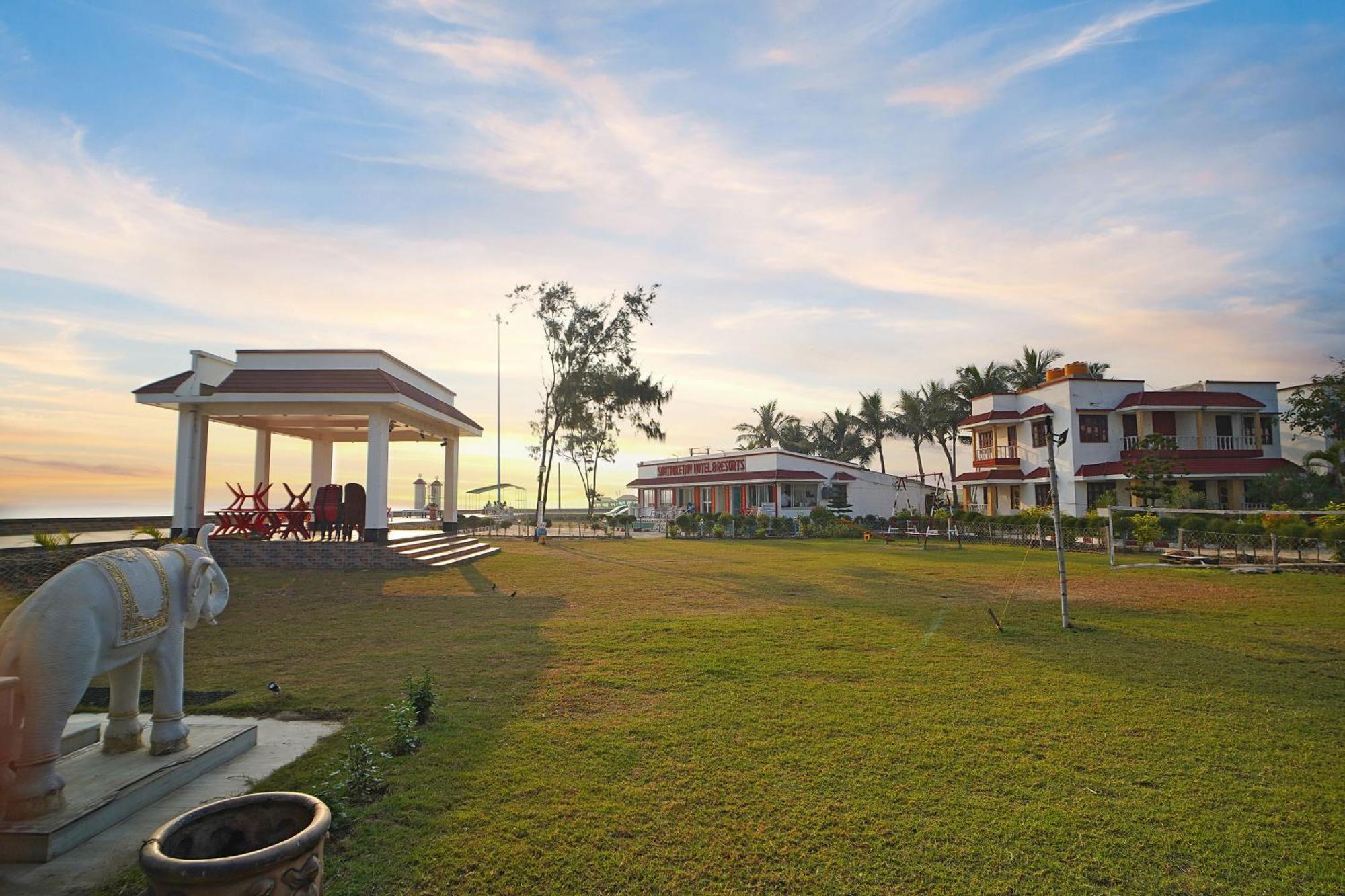 Santiniketan Hotel And Resort !! On Beach Family Resort !! Mandarmani Exterior foto