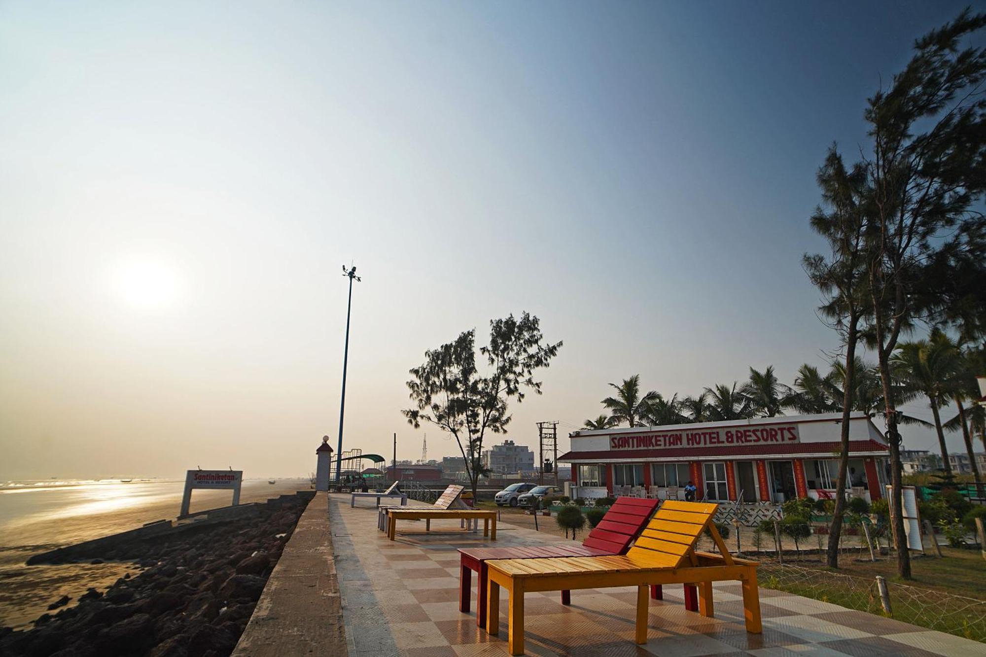 Santiniketan Hotel And Resort !! On Beach Family Resort !! Mandarmani Exterior foto