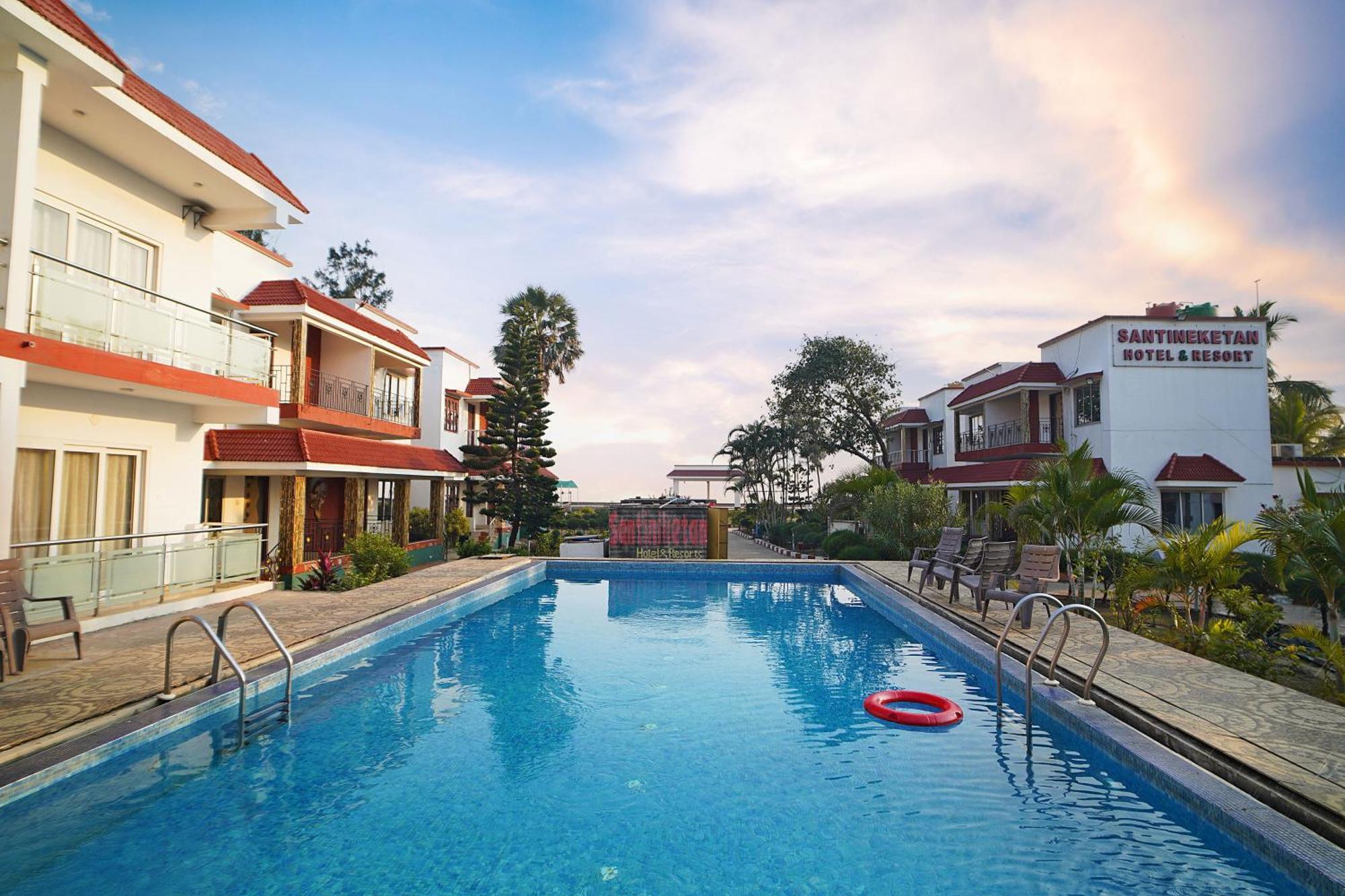 Santiniketan Hotel And Resort !! On Beach Family Resort !! Mandarmani Exterior foto