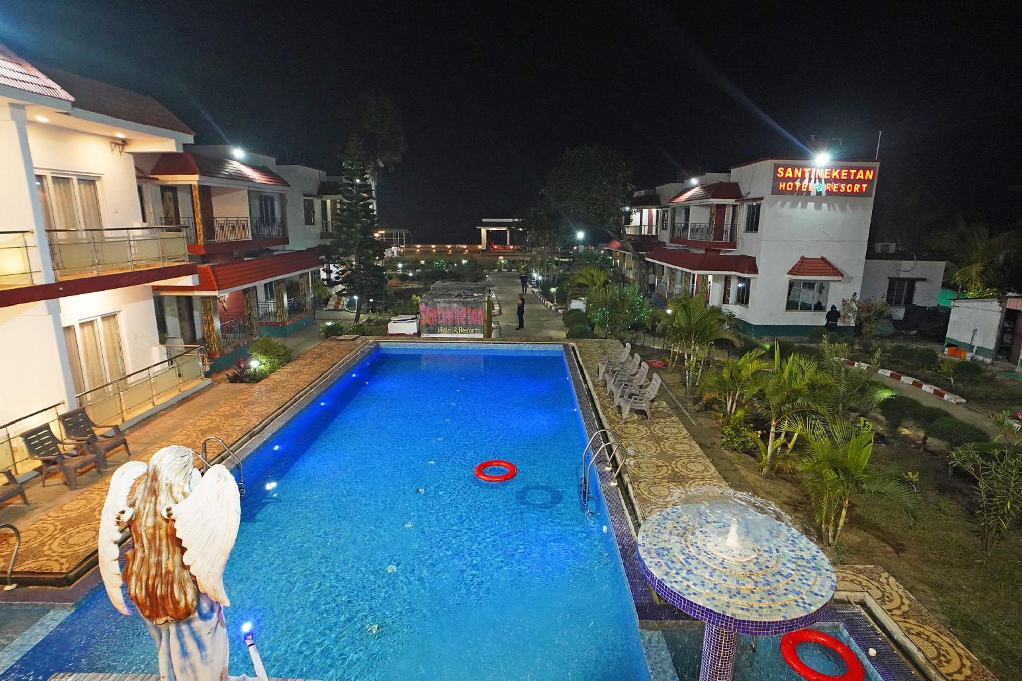 Santiniketan Hotel And Resort !! On Beach Family Resort !! Mandarmani Exterior foto
